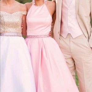 Sherri Hill pink ballgown with POCKETS!